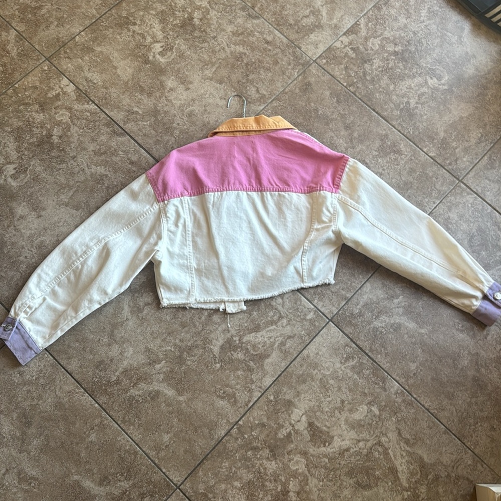 Beshka - crop Jean jacket, size S - Picture 4 of 5